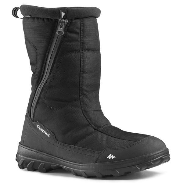 Сапоги зимние утепленные водонепроницаемые высокие мужские sh100 u-warm QUECHUA