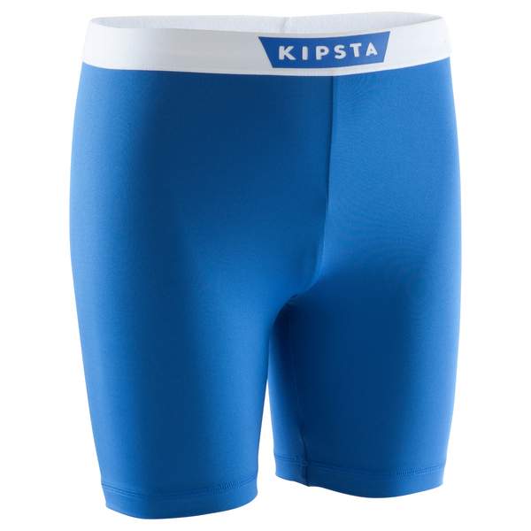 Sous-short de football adulte Keepdry 100 bleu