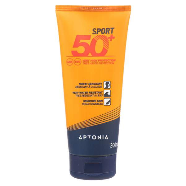 Крем солнцезащитный для лица и тела 200 мл IP 50+ SPORT Aptonia