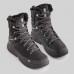 Ботинки для походов зимние водонепроницаемые мужские черные SH100 ULTRA-WARM Quechua