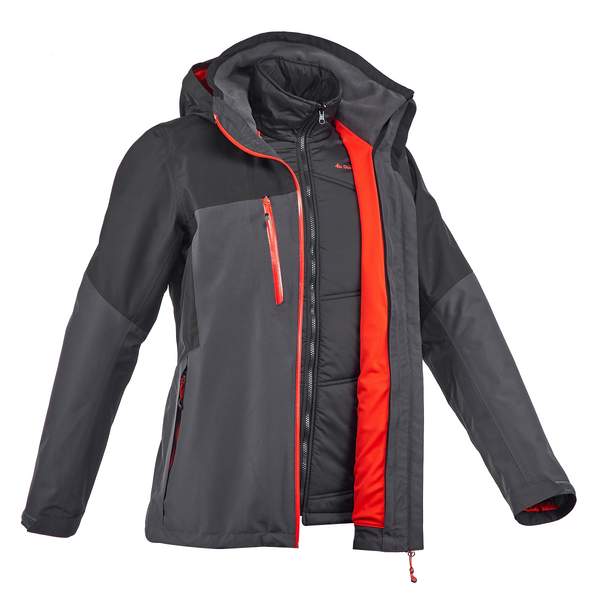 Мужская куртка для треккинга Rainwarm 500 3 в 1
