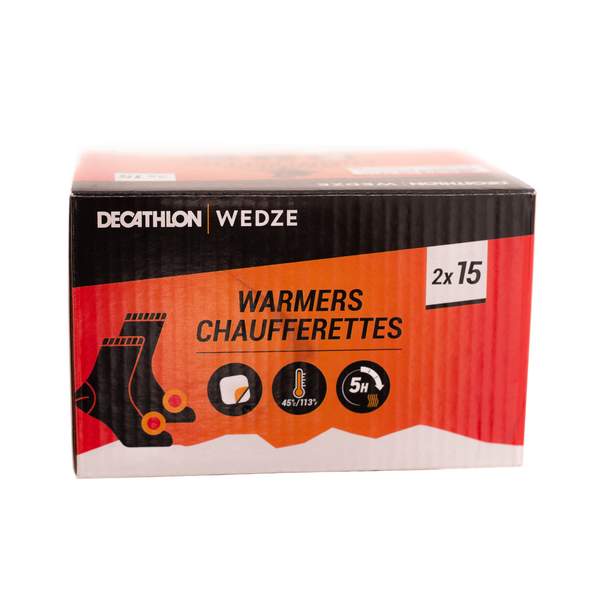 Грелки для ног 30 шт белые Wedze