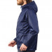 Дождевик для походов мужской синий NH 100 RAINCUT Quechua