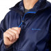 Дождевик для походов мужской синий NH 100 RAINCUT Quechua