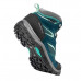 Ботинки для походов женские бирюзовые MН100 MID Quechua
