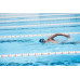 Маска для плавания размер L светлые линзы черно-синяя SWIMDOW Nabaiji