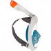 Маска для снорклинга синяя EASYBREATH Subea