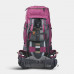 Рюкзак туристический 80 л женский фиолетовый TREK 900 SYMBIUM Forclaz