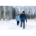 Брюки теплые водоотталкивающие походные зимние мужские sh100 ultra-warm QUECHUA