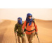 Куфия для треккинга в пустыне синяя DESERT 500 Forclaz