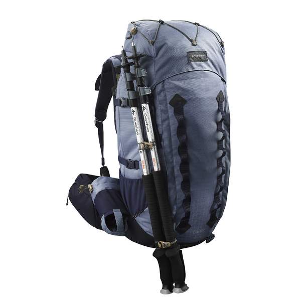 Рюкзак туристический 60 л женский голубой TREK 900 SYMBIUM Forclaz