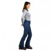 Женские горнолыжные брюки Ski-p 580 slim синие Wedze