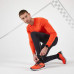 Брюки для бега зауженные мужские черные LIGHT FIT Kiprun
