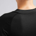 Термобелье детское (верх) черное KEEPDRY 100 Kipsta
