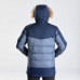 Парка для походов зимняя -15C мужская сине-голубая SH500 X-WARM Quechua