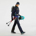 Ботинки для походов зимние водонепроницаемые женские синие SH920 X-WARM Quechua