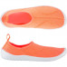 Тапочки коралловые для детей оранжево-белые AQUASHOES 100 Subea