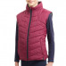 Жилет для верховой езды детский бордовый 500 WARM Fouganza