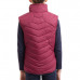 Жилет для верховой езды детский бордовый 500 WARM Fouganza