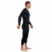 Термобелье горнолыжное (низ) мужское черно-синее 580 I-SOFT Wedze
