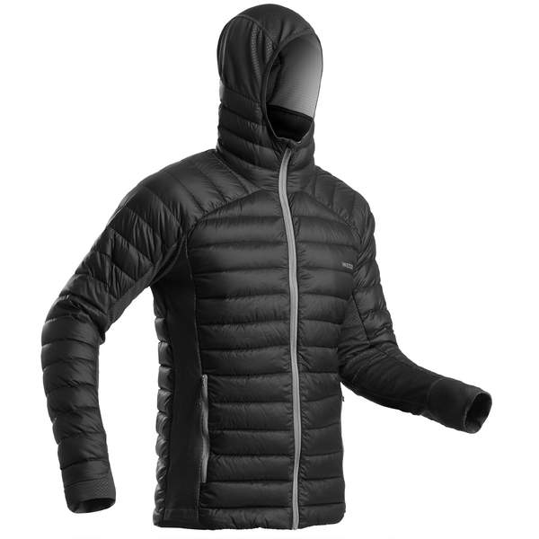 Куртка горнолыжная нижняя для фрирайда мужская черная FR900 WARM Wedze