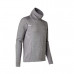 Толстовка для бега мужская серая RUN WARM+ Kalenji