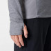 Толстовка для бега мужская серая RUN WARM+ Kalenji
