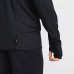 Толстовка для бега мужская черная RUN WARM+ Kalenji