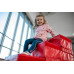 Легинсы для девочек зелено-розовые BABY GYM 500 Domyos