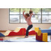 Легинсы для девочек зелено-розовые BABY GYM 500 Domyos