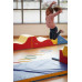 Легинсы для девочек зелено-розовые BABY GYM 500 Domyos
