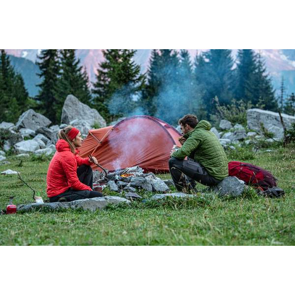 Куртка походная утепленная с капюшоном женская TREK 100 Forclaz