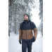 Брюки для походов водоотталкивающие теплые мужские черные SH100 ULTRA-WARM Quechua