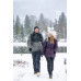 Брюки для походов водоотталкивающие теплые мужские черные SH100 ULTRA-WARM Quechua