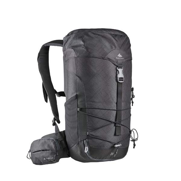 Рюкзак походный 20 л черный MH100 Quechua