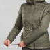 Куртка для походов с капюшоном -5C женская хаки TREK 100 Forclaz