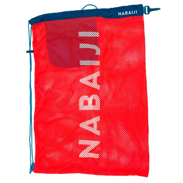 Сумка сетчатая для плавания 30 л розовая Nabaiji