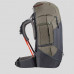 Рюкзак туристический 60 л женский хаки-серый TREK 100 EASYFIT Forclaz