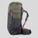 Рюкзак туристический 60 л женский хаки-серый TREK 100 EASYFIT Forclaz
