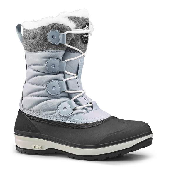 Сапоги зимние теплые водонепроницаемые женские высокие sh500 x-warm QUECHUA