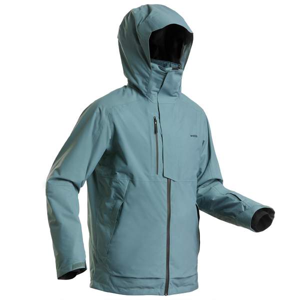 Куртка горнолыжная для фрирайда мужская голубая JKT SKI FR100 Wedze