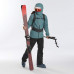 Куртка горнолыжная для фрирайда мужская голубая JKT SKI FR100 Wedze