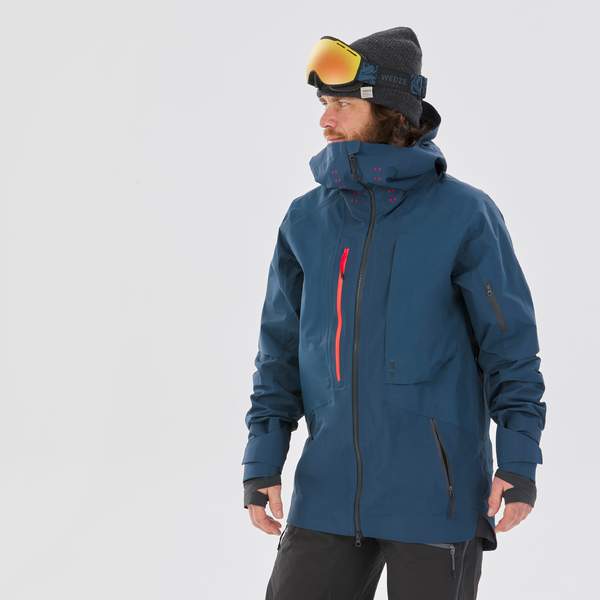 Куртка горнолыжная для фрирайда мужская синяя FR 900 Wedze