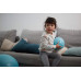 Легинсы для девочек серые BABY GYM 500 Domyos