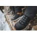 Ботинки для походов зимние водонепроницаемые мужские черные SH100 WARM MID Quechua
