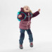 Куртка для походов для детей 2-6 лет фиолетовая Quechua