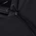 Толстовка утепленная с капюшоном для бега мужская warm+ черная KALENJI