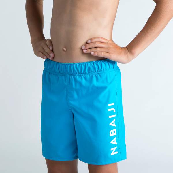 Плавки-шорты для мальчиков Swimshort 100 Basic