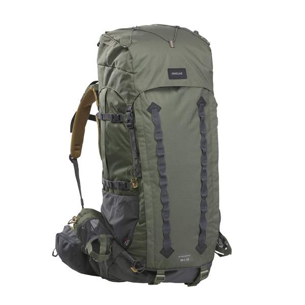 Рюкзак туристический 100 л мужской хаки MT900 SYMBIUM Forclaz