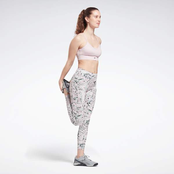 Бра для фитнеса и кардиотренировок женский розовый Reebok